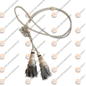 Coppia di Nappe in Canutiglia Oro per Dragoni, Labari e Passamaneria Militare