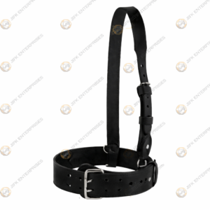 Sam Browne Belt With Crossover Shoulder Strap