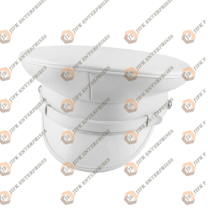 white vinyl uniform bell hat