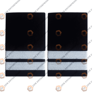 pilot epaulettes two silver stripes first officer