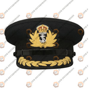 Royal Navy officer's peaked service cap