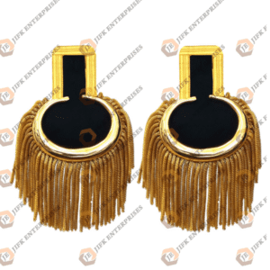 Gold Bullion Fringe Ceremonial Epaulettes (Pair)