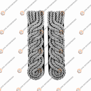 Silver Braided Military Shoulder Boards / Epaulettes